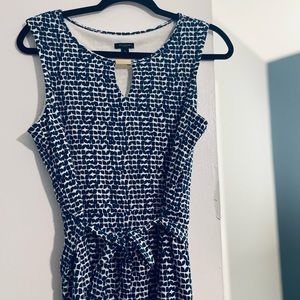 NEW | Ann Taylor | Blue Midi Dress| Size 6